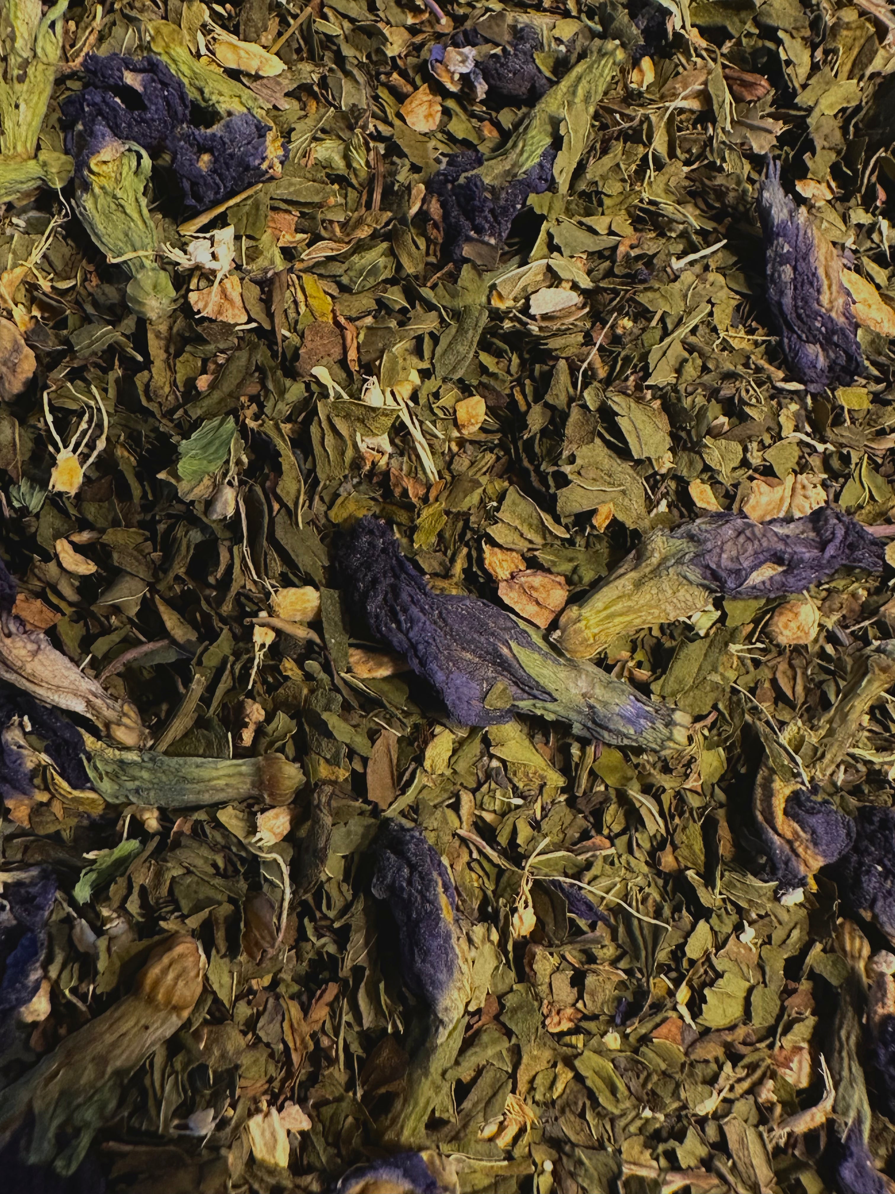 Butterfly Pea and Peppermint Loose Leaf Tea